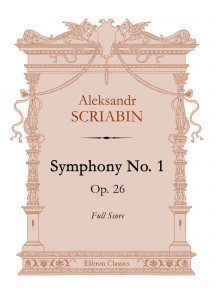 Symphony No. 1, op. 26. Aleksandr Scriabin.